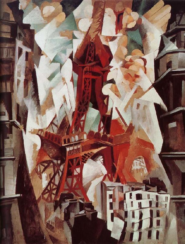Delaunay, Robert Red Tower oil painting picture
